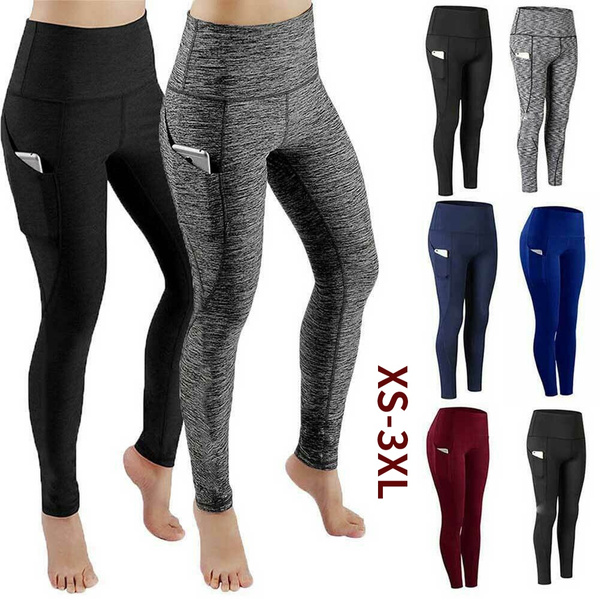 Fashion Women High Waisted Skinny Fitness Sport Leggings with
