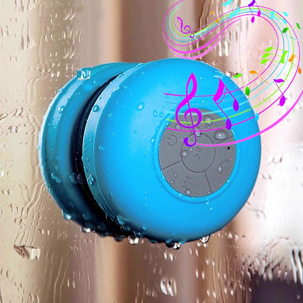 Wireless Bluetooth Speaker Mini Portable Waterproof Shower Speakers ...