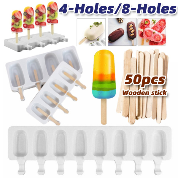 Fruit Pp Ice Cream Mold Silicone Ice Cream Mold Popsicle Molds DIY