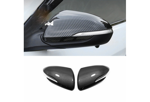 ABS Carbon Fiber Black Chrome For Hyundai I30 i30 2017 2018