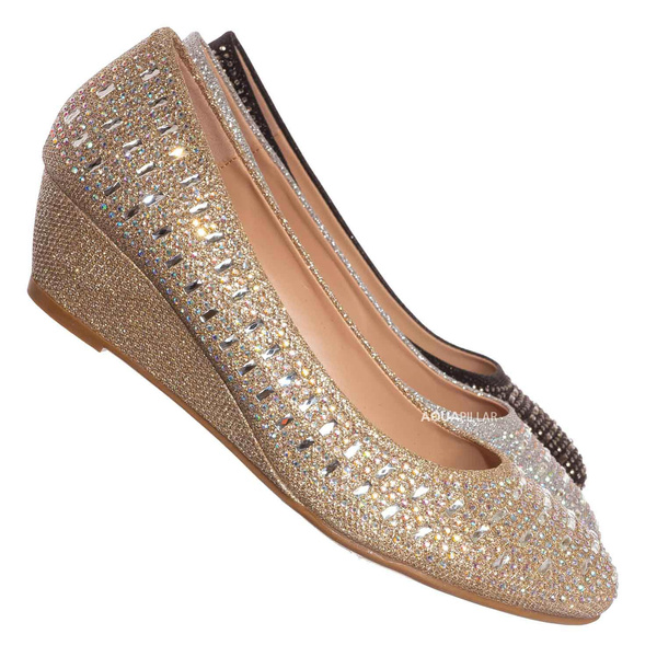 womens low wedge dress shoes