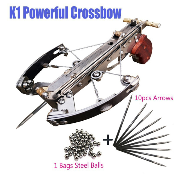V1 outdoor pocket Mini Crossbow Stainless Steel Shooting Toy
