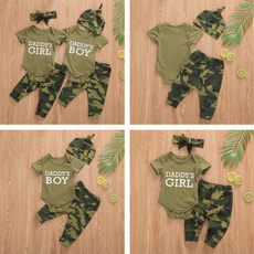 Fashion, baby clothing, letter print, pants
