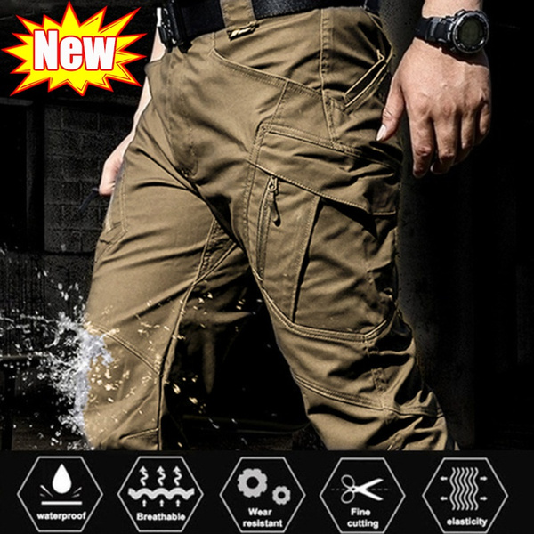 Mens waterproof hot sale tactical pants