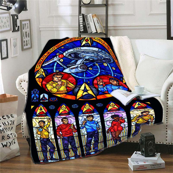 star trek bedspread