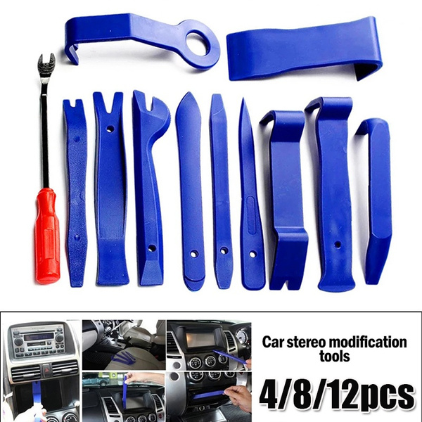 Car Hand Tool Car Disassembly Tools Set DVD Stereo Refit Kits Interior  Plastic Trim Panel Dashboard Removal Tool Repair Tools