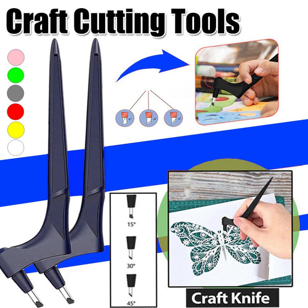 Gyro Cut Craft Tools Stainless Steel Gyro Cutter 360-degree Paper Knife Gyro-cut  Pro Safety