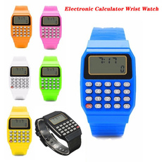silicone watch, calculatorwatch, Food, wristwatch