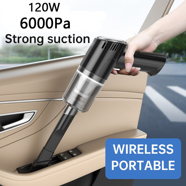 Car Products Wireless Vacuum Cleaner Portable Handheld Vacuum Cleaner High  Power Super Suction Mini Cleaner for Car Home Recharge