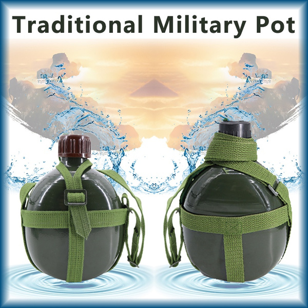 Canteen Water Bottle Military  Canteen Army Water Bottle