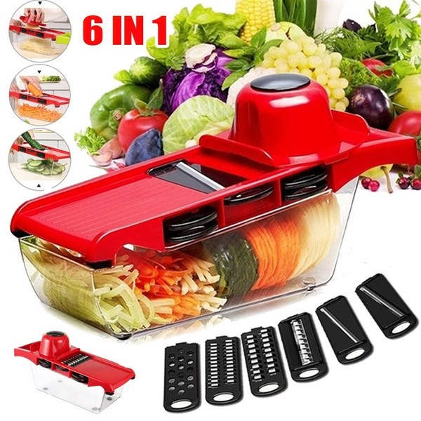 Kitchen Gadget Set: Carrot Grater, Potato Slicer, Vegetable