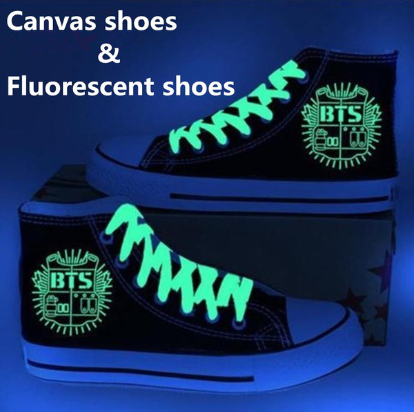Canvas Shoes Bangtan Boys BTS Shoes 