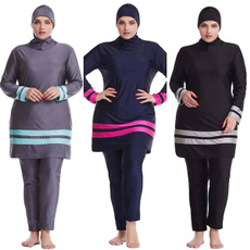 Summer, Plus Size, muslimwomenswimwear, Long Sleeve
