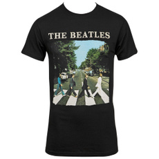T Shirts, Herren, black, Beatles