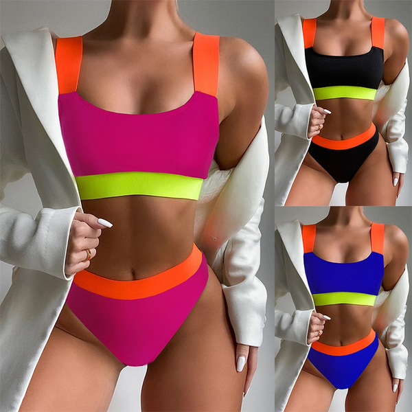 Women's Sexy Bikini Set Padded Push up High Waist Swimsuit Bathing