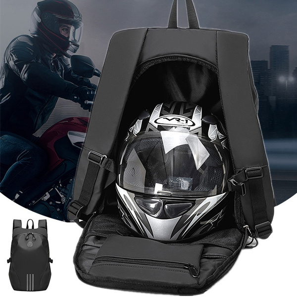 Full face helmet backpack best sale