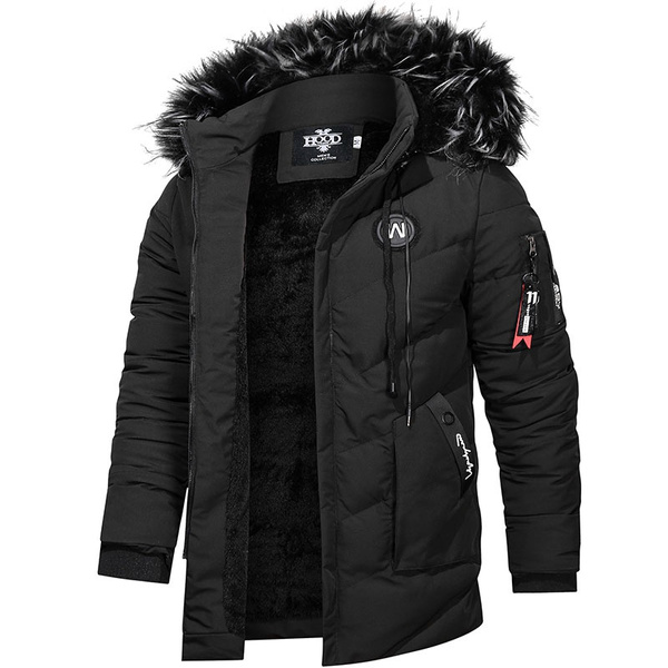 Warm puffer jacket store mens