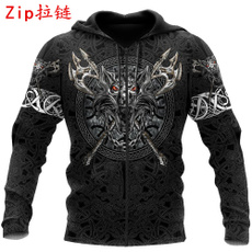 3D hoodies, Fashion, Jacket, tattoo