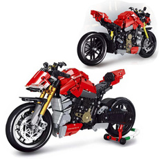 Toy, motorbike, Regalos, buildingcar