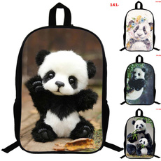 pandaschoolbag, personalizedbackpack, School, casualbackpack