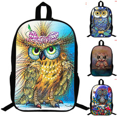 Shoulder Bags, School, Backpacks, owl bag