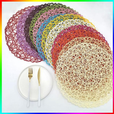 Home & Kitchen, tablemat, Coasters, roundtablepad