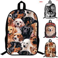 Laptop Backpack, School, Fashion, dogschoolbag