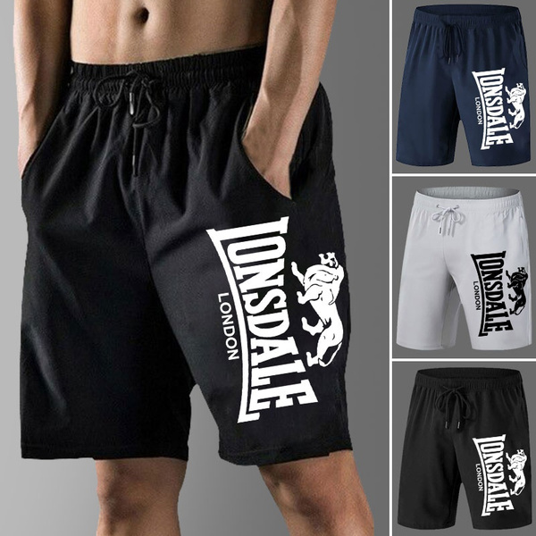 2022 New Lonsdale Sports Men's Fashion Shorts Pants Summer Casual