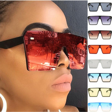 Square, UV Protection Sunglasses, Tops, uv