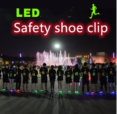 led, attention, nightriding, shoeclip