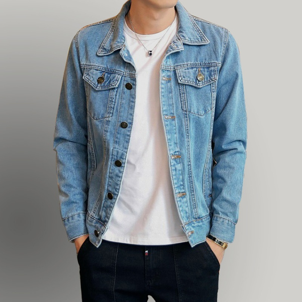 5 Amazing Denim Jacket Looks for Men | Denim jacket men, Blue jean jacket  mens, Jean jacket outfits men