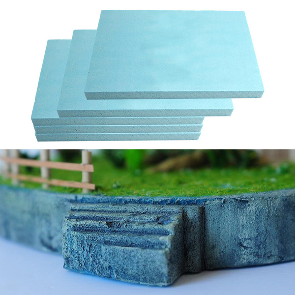 Foam Bricks DIY Model Material Diorama Base Foam Slab Foam Board