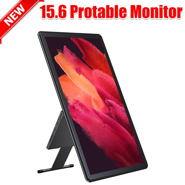 15.6" Portable Monitor Touch Screen Mobile Display Lightweight and Thin