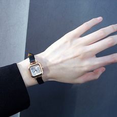 quartz, students watch, Gifts, leather