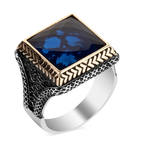 Craftysoul Black Gold combination Beautiful Finger Ring For Womens,Mens,Boys  and Girls.A Lovely trending ring for Casual Wear.