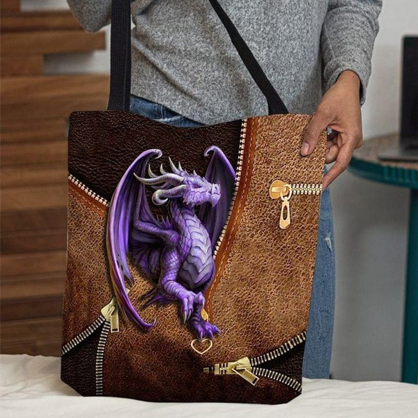 dragon leather bag
