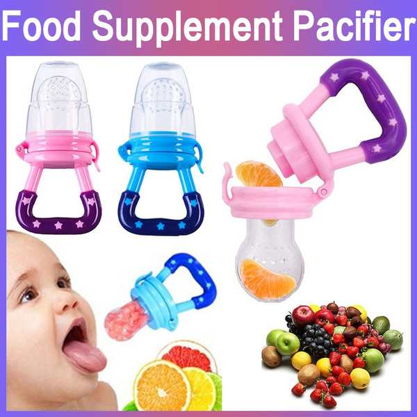 1PCS Fresh Food Feeder Baby Nipple Feeding Safety Fresh Fruit Feeder Baby  Pacifier Feeder for Infant