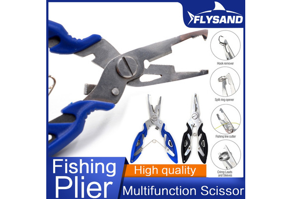 2pcs fishing line scissors braid fishing lines fishing scissors fishing  clippers fishing line braid fish pliers wear-resistant fishing shear sea