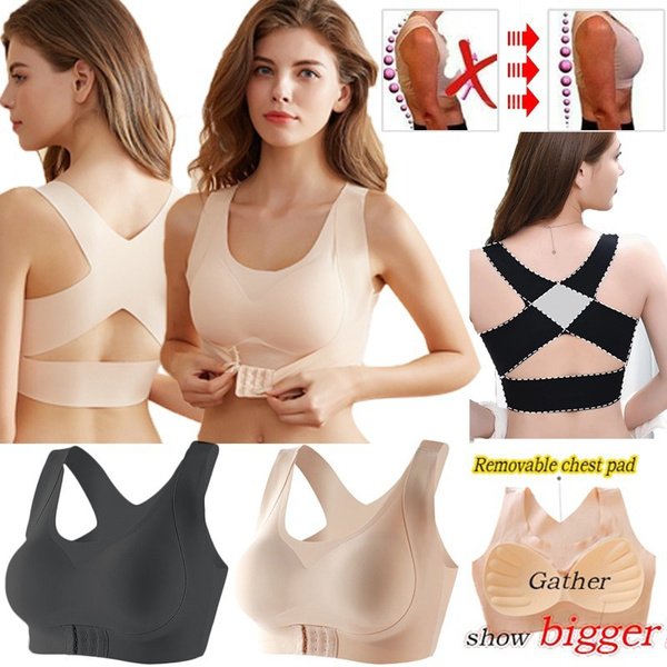 Seamless Bras For Women Push Up Bra Sports Removable Pads Female