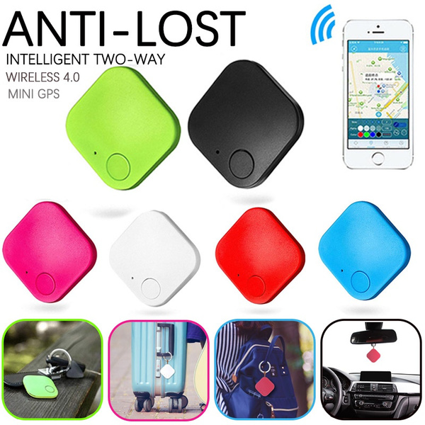 Divye Smart Mini GPS Tracker Anti-Lost Bluetooth ABS Tracer for Keys Wallet  Bag Kids White 1pcs