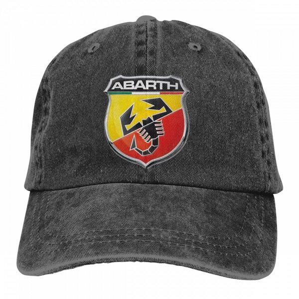 Casquette Fiat 500 Abarth Baseball, 100% Coton, Unisexe, Taille Unique, Neuve
