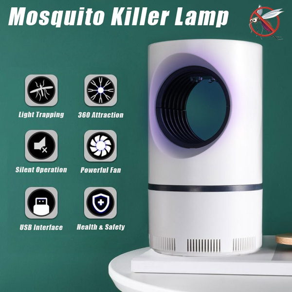 Lámpara eléctrica antimosquitos trampa de LED antimosquitos nocturn 