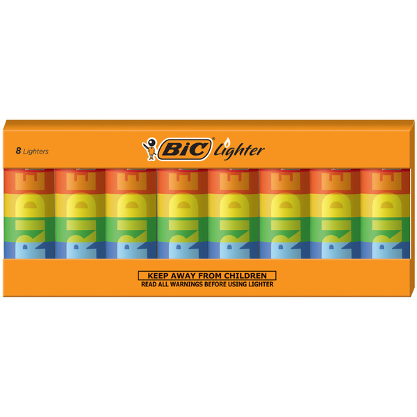 BIC Special Edition Outdoors Series Lighters, Set of 8 Lighters