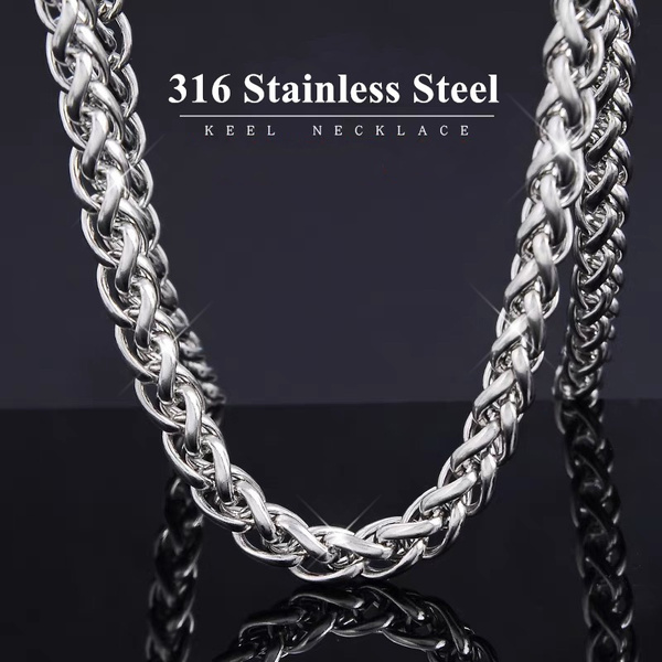 316 stainless store steel chain necklace