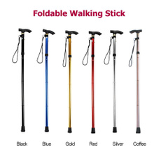 foldablecrutch, Canes, aluminumalloywalkingstick, Hiking