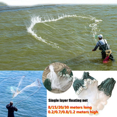 fishingnetcast, castfishingnet, fish, portablefishinglandingnet