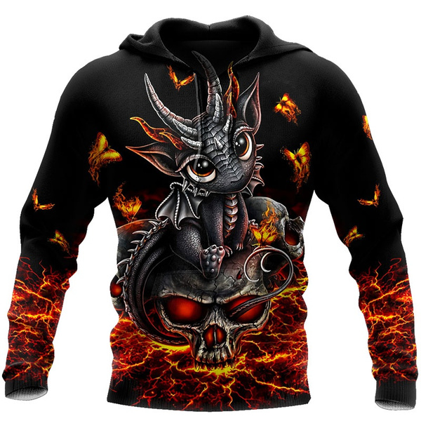 3d all over print dragon outlet hoodie