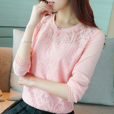 blouse, pink, Fashion, Lace