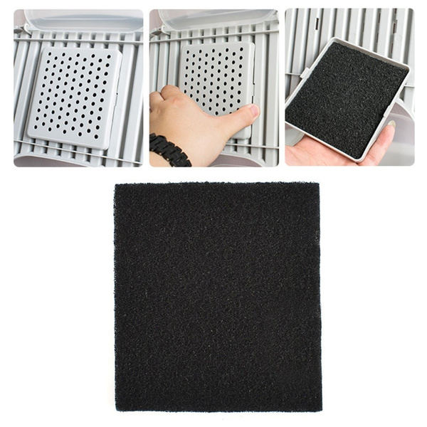 charcoal filter litter box