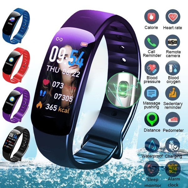 Sleep Monitor Wristband NEW Fitbit Smart Band Heart Rate Blood Pressure Oxygen 